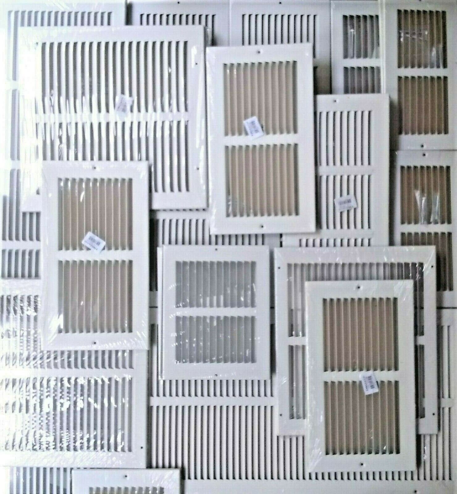 Air Grilles CHOOSE SIZE/COLOR White/Brown Vents Wall/Ceiling HVAC Register/ Vent | eBay