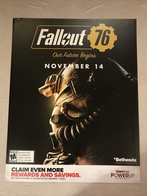 fallout 76 ps4 gamestop