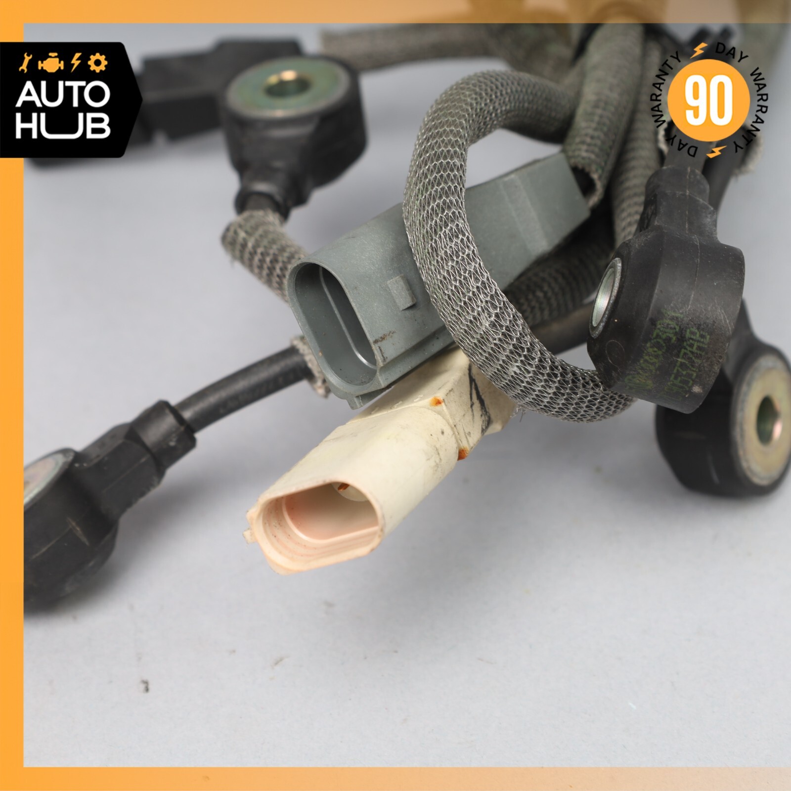 03-13 Bentley Continental Flying Spur 6.0L W12 Engine Knock Sensor Set OEM 80k