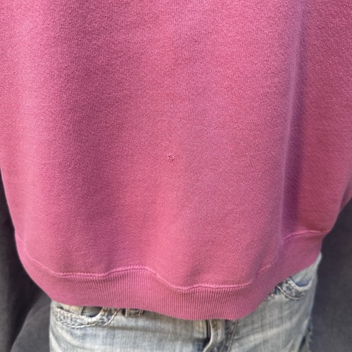 Felpa raglan rosa vintage manica corta uomo grande vuota made in USA - Foto 2 di 4