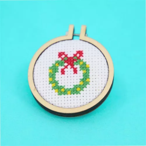 Weihnachten Kreuzstich Adventskalender Set 24 Tage Countdown Xmas Stickpackung - Bild 10 von 14