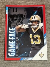 Michael Thomas 2020 Score Red Game Face Saints #GF-MT  *J975*