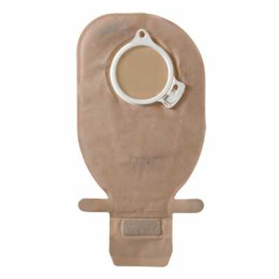 Assura Two-Piece Drainable Pouch, Wide Outlet, 11.5''L, 2.38'' Flange - 10/Box