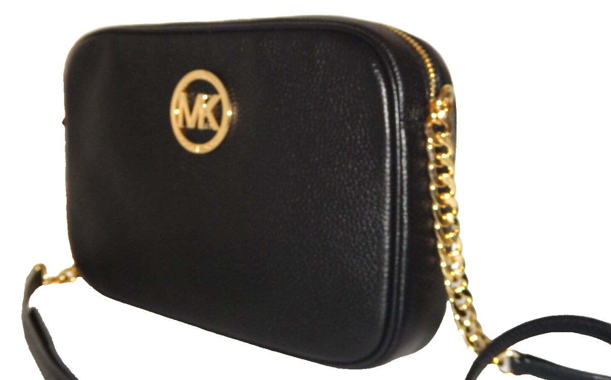 Michael Kors 38S8XFTC3L Fulton Item Black Leather EW