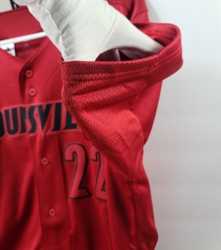 Adidas Louisville cardinals baseball Jersey NWT - Picture 9 of 13