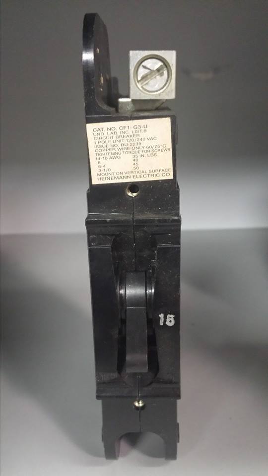 HEINEMANN CF1G3U 6A 240V CIRCUIT BREAKER B31 eBay