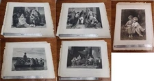 25+ Old Lithographs Prints Original Artwork Engravings Calendars & More