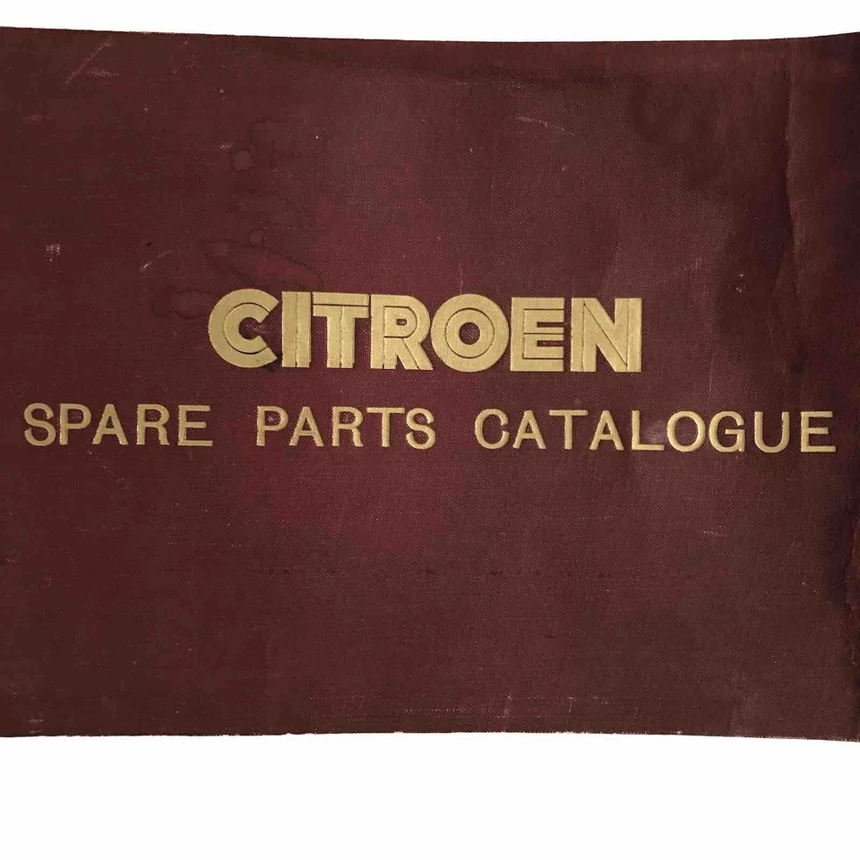 Catálogo Repuestos Citroen 7 11 1934 - 55 Doce Luces Quince Grandes Quince Foto 2 de 4