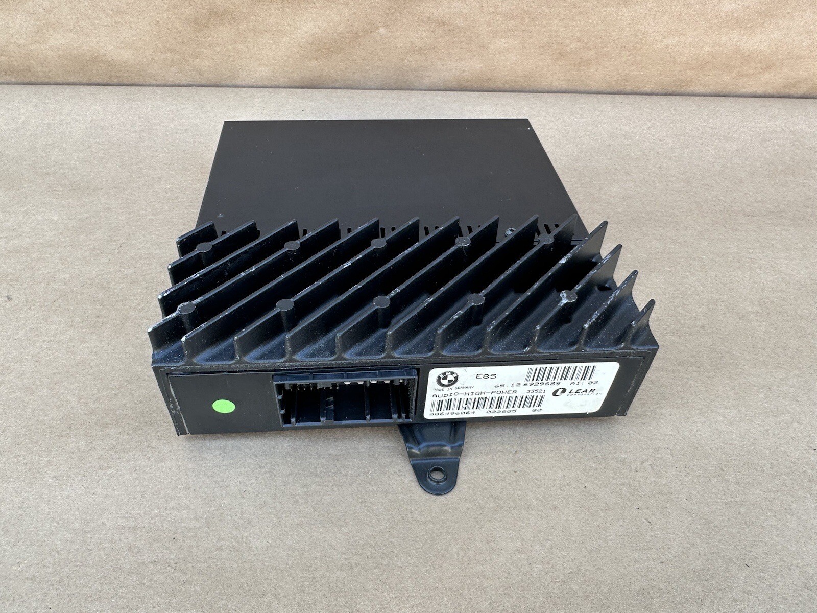 2003-2005 BMW Z4 Lear Radio Amplifier PN 65126929689 for sale  