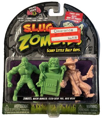 SPECIAL ZOMBIE PACK 2個セット S.L.U.G. Zombies Series 2, 3 Figures Sealed Pack Macho Mangler