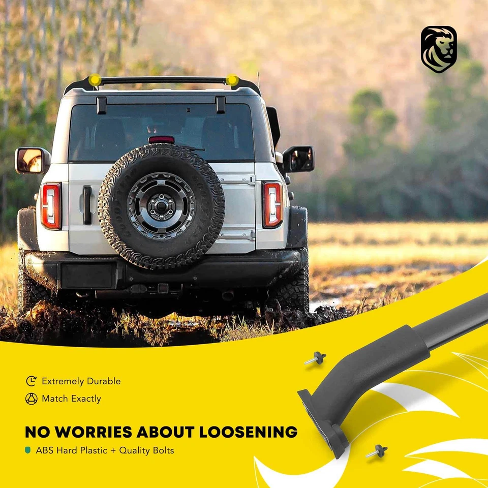 Barras transversais de rack de teto de liga de alumínio preta para Mazda CX-5 2013-2016 utilitário esportivo - Imagem 2 de 4