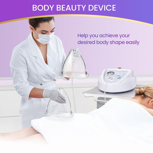 120ML Cups Breast Enlargement Butt Enhancement Machine Cupping Massager Gua Sha