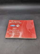2007 Ford Freestyle Electrical Wiring Diagram Manual SEL Limited Ecoboost
