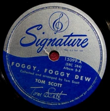 Tom Scott Sing of America Disc 3 #15099 78 PLAY GRADED Fully Tested