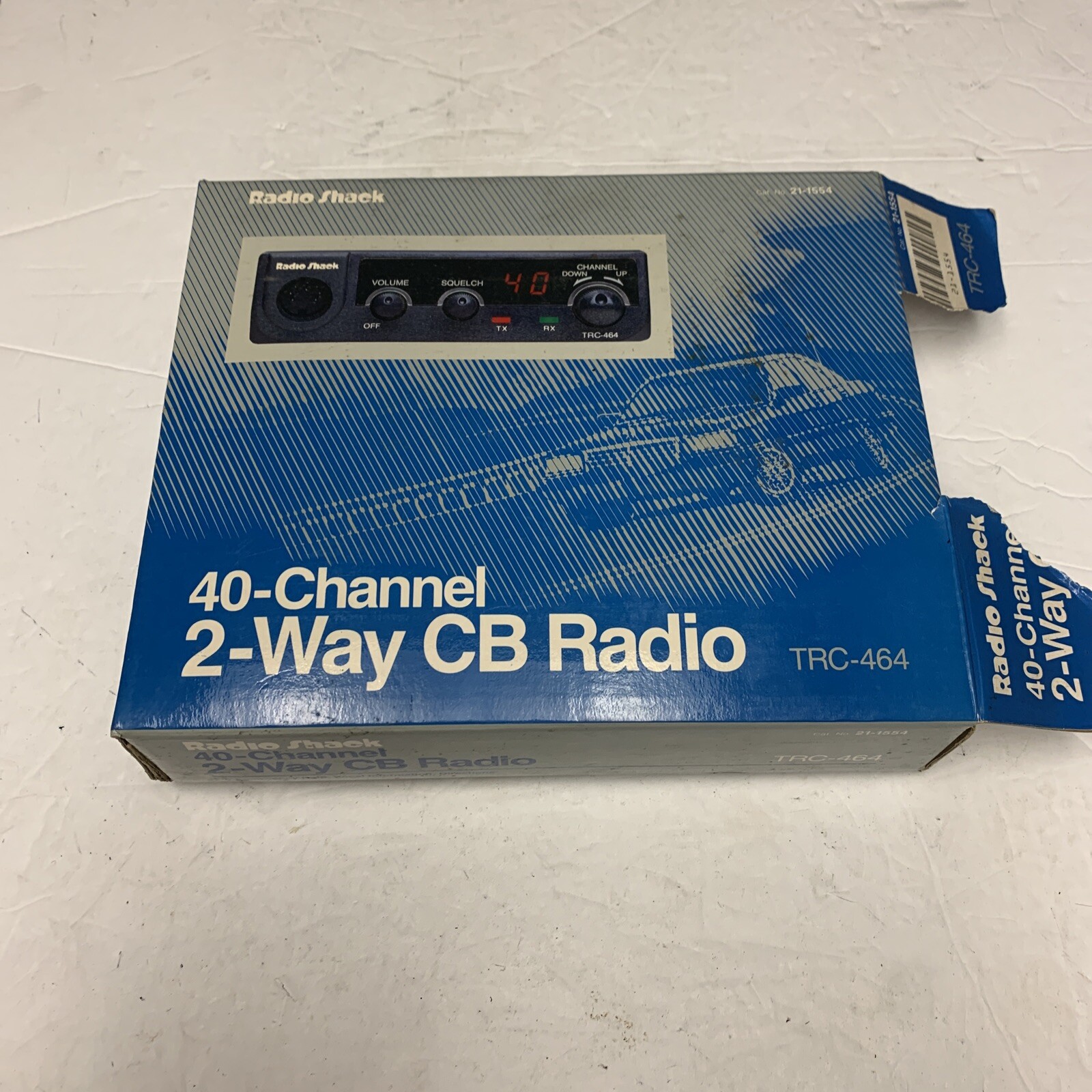 Vintage Radio Shack TRC-479 40 Channel 2 Way CB Radio 21-1519 OPEN BOX