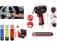 "Ks Tools 1/2\" THE Minidevil Hochleistungs-Druckluft-Schlagschrauber 1084Nm +"