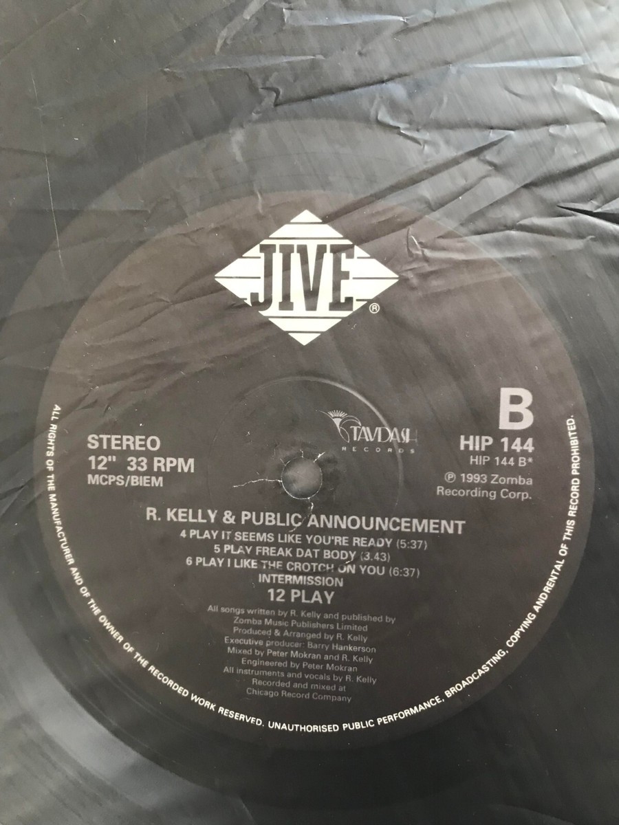 R. KELLY 12 Play 2枚組 LPレコード R. Kelly – 12 Play (2LP) | oleo Records