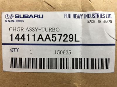2004-2006 Subaru STi Turbocharger IHI VF39 OEM NEW Genuine 14411AA5729L EJ257