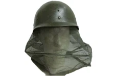 Vintage U.S. M-1942 World War II mosquito head net, NOS condition, free shipping