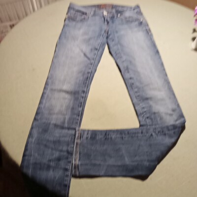 Damen Jeans Größe 34/ 36 Weite 26 L34 Marke Mavi Blau Tiefsitzend