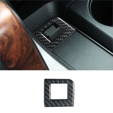 Carbon Fiber Interior Floor Console Button Cover Trim For Toyota Tundra/Sequoia