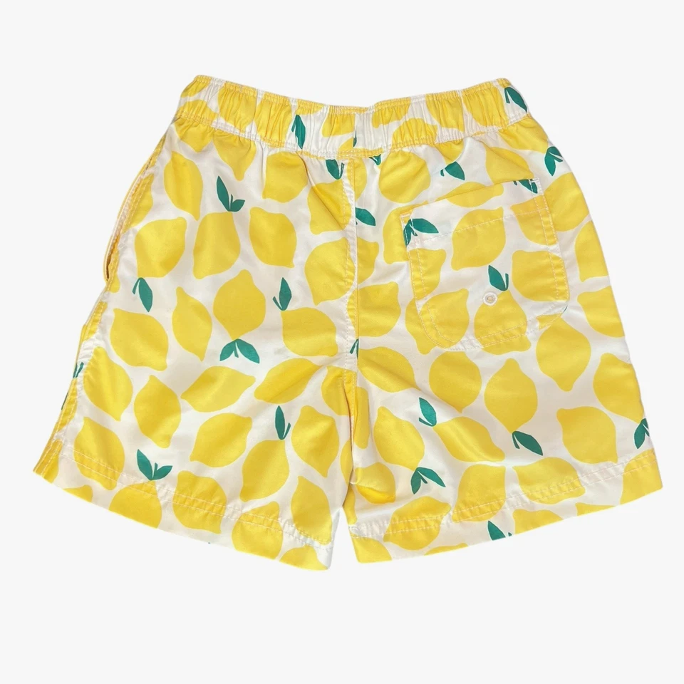 Pantalones Cortos de Natación Hanna Andersson Lemon Stand On Blanco EE. UU. 5 110 cm Calzoncillos Internos Foto 4 de 4