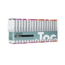 COPIC Twin Marker 72 Color A Set