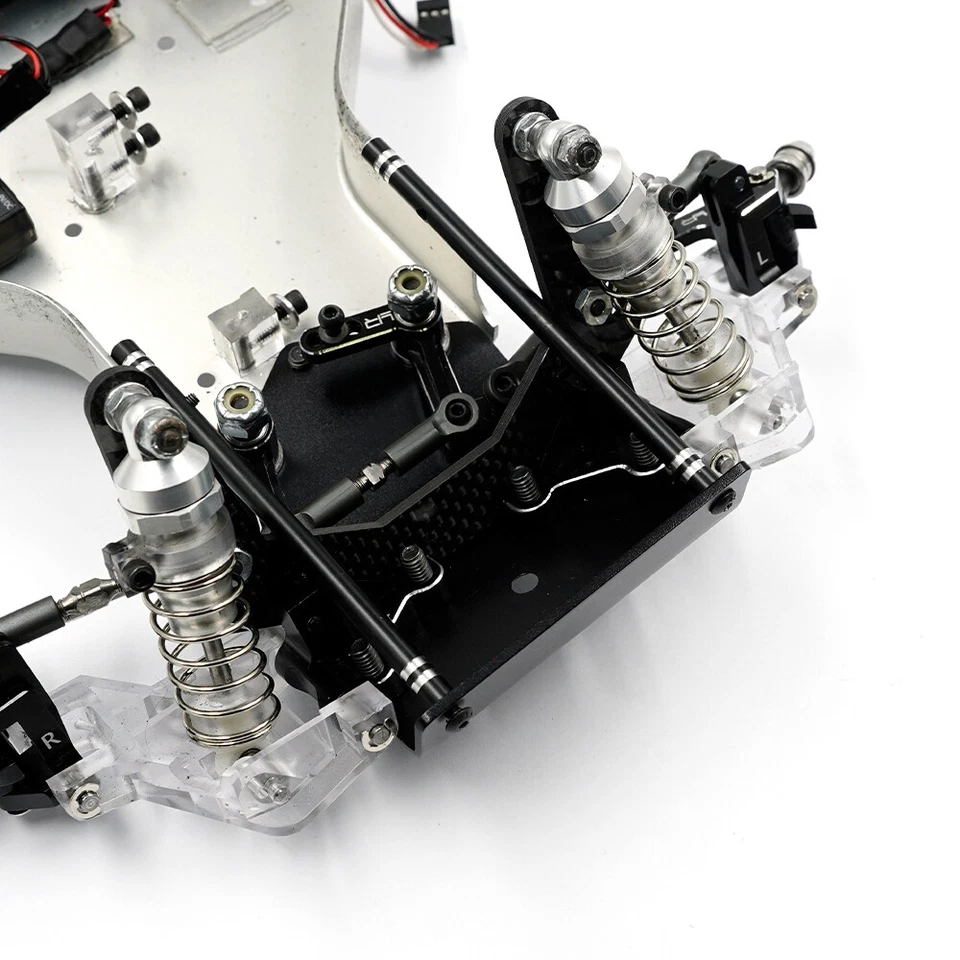 Yeah Racing TARC-011BK Aluminum Front Bumper Plate Black for Associated RC10 - Image 4 of 4