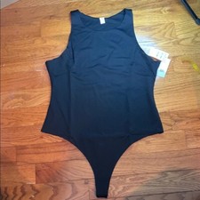 NWT BP Black Sleeveless Bodysuit SZ XL