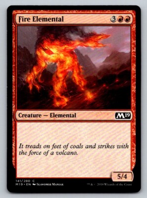 Fire Elemental Core Set 2019 Regular