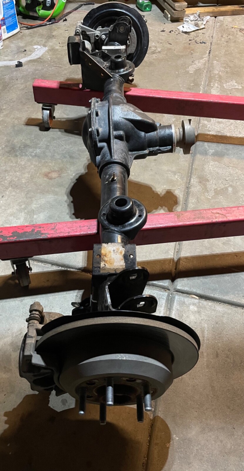 Jeep Wrangler JL JLU Dana M200 rear axle complete 3.45 gear Brakes