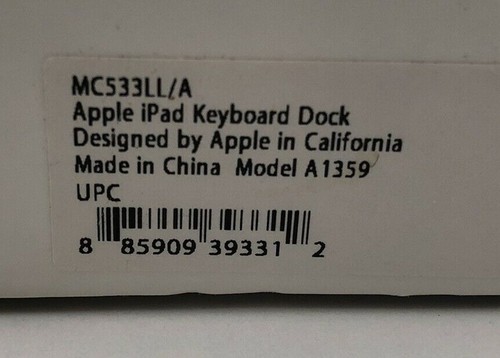 Apple iPad 9.7-Inch 1st Gen 64GB Black (2010) with Keyboard BUNDLE - READ DESC. - Afbeelding 8 van 12