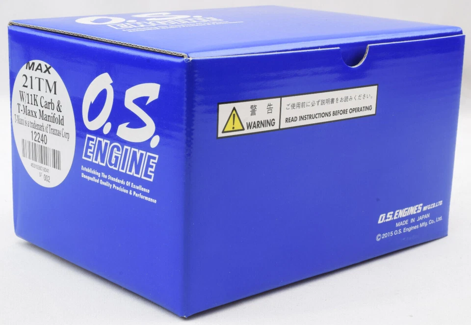 OS Engines MAX-21TM W/ 11K Carb & T-Maxx Manifold RC Nitro 2 Stroke Engine 12240 - Image 4 of 4