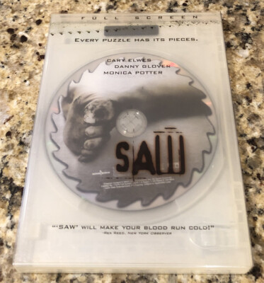 Saw (Full Screen Edition) - DVD - VERY GOOD