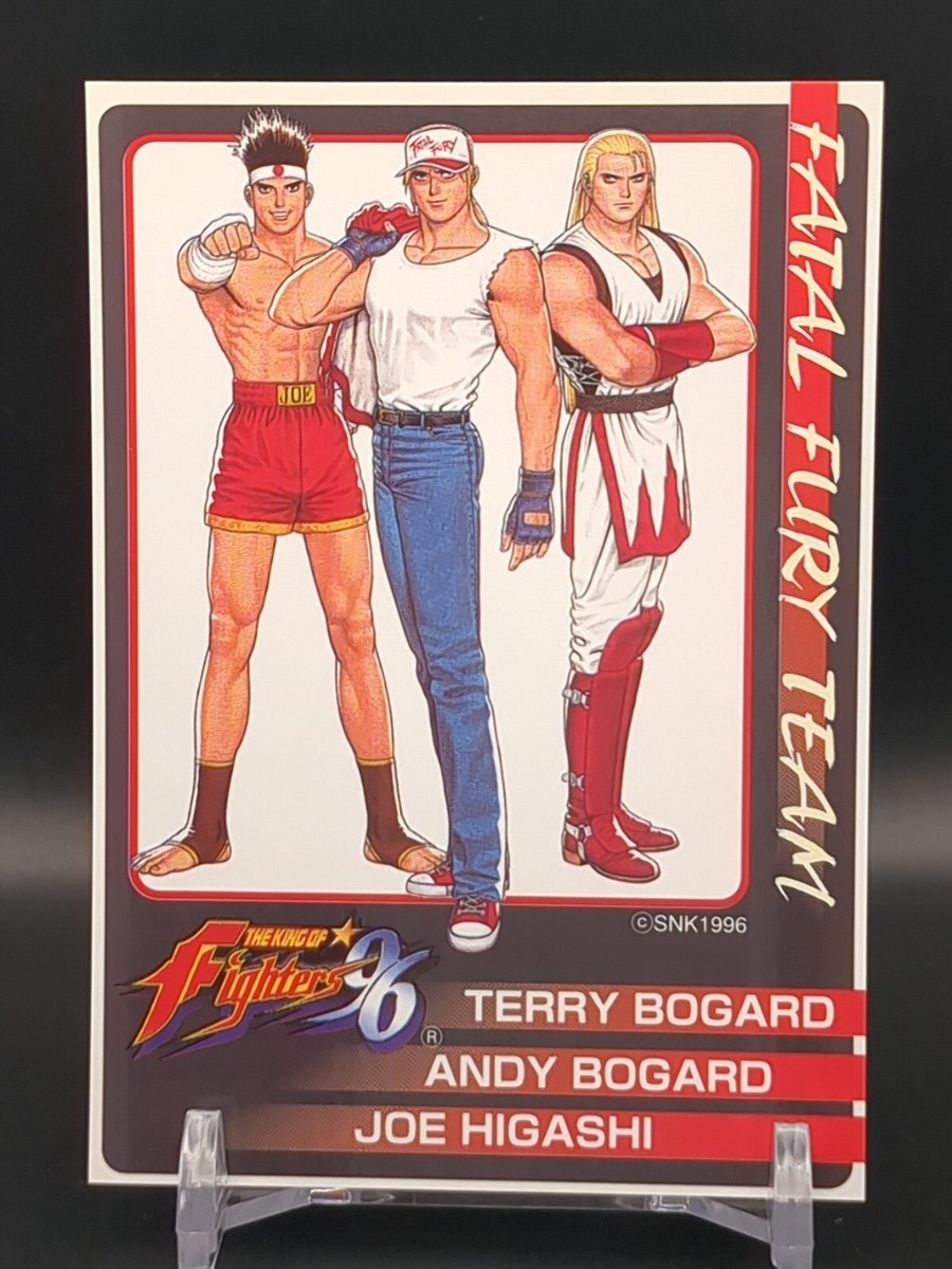 新声社 ＳＮＫトレーディングカード フルコンプセット Terry Bogard Andy Joe Higashi #3 The King of Fighters 96 KOF SNK