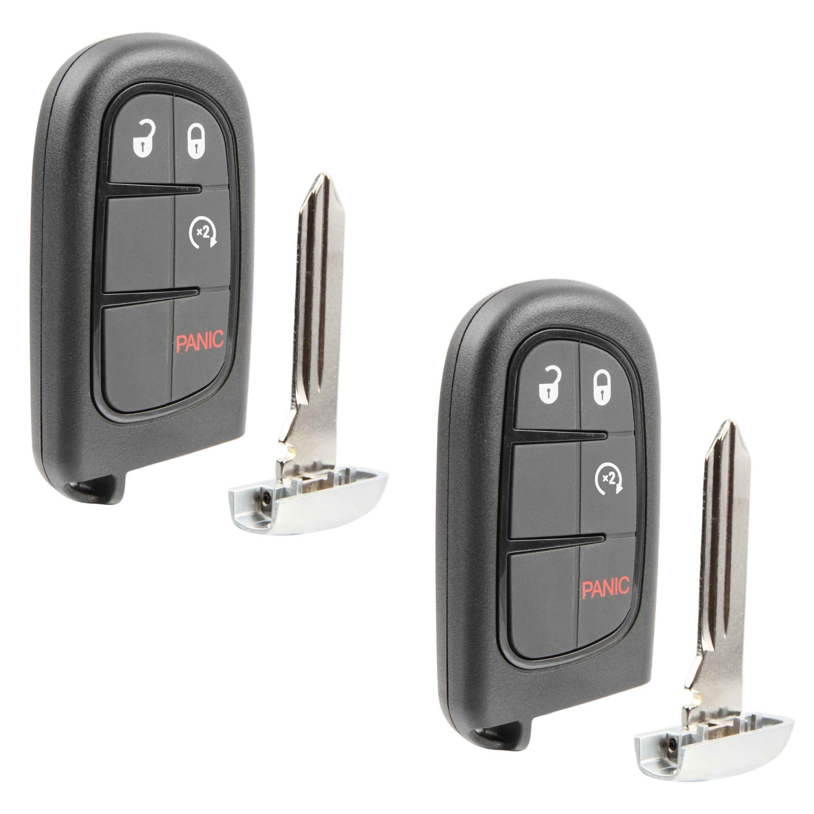 2 For 2013 2014 2015 2016 2017 2018 2019 Ram 1500 2500 3500 Remote Smart Key