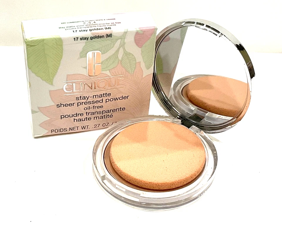 Clinique Stay-matte Sheer Pressed Powder full size Pick shade New Free shipping - Image 4 of 4