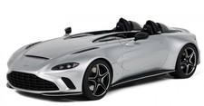 GT SPIRIT - 2020 ASTON MARTIN V12 Speedster Silver - 1/18 - GT430