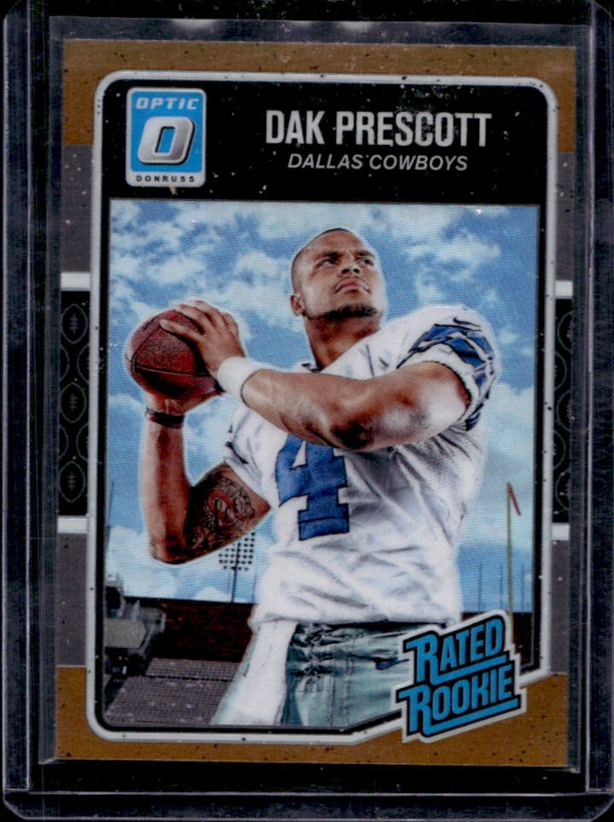 2016 Panini Donruss Optic Dak Prescott Bronze Rookie RC #162 Cowboys