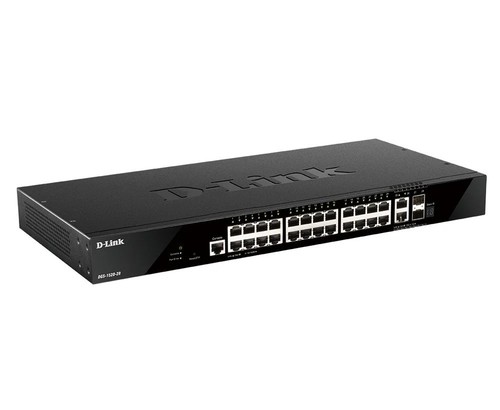 D-LINK 28-port Smart Managed Gigabit Stack Switch DGS-1520-28/E - Afbeelding 2 van 3