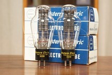 Paire de tubes à vide Western Electric 300B 1988 vintage audio