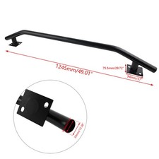 New Front Crash Bash Bumper Replacement Beam Bar Hatch For 92-95 Honda Civic Eg
