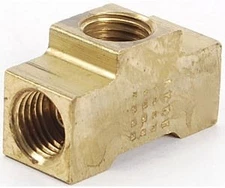 JEGS 63083 Brass Tee Fitting