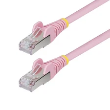 StarTech.com 10ft Pink CAT6a Ethernet Cable, Snagless RJ45, 10GbE, 100W PoE++,