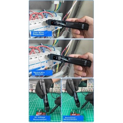 216B Pen Multimeter with Backlit LCD Screen AC DC Voltage Resistance Testing