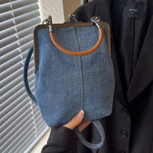 Versatile Women Handbag Blue Black Brown Crossbody Bags Designer Shoulder Bag - Picture 15 of 18