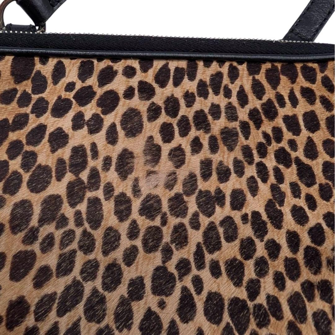 Dolce & Gabbana Shoulder Bag Purse Brown Black Authentic