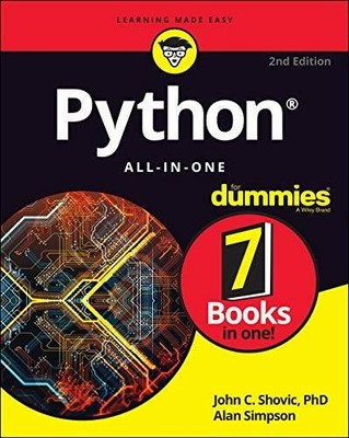 Python All-in-One For Dummies, 2nd Edition (For Dummies Buch For Dummies