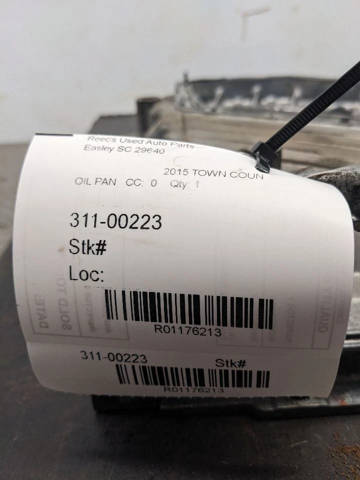 Parte superior del cárter de aceite para caravana 11-20 1176213 Foto 2 de 4