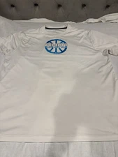 AnD 1 Nylon Men's T Shirt White with chest graphic Size XL